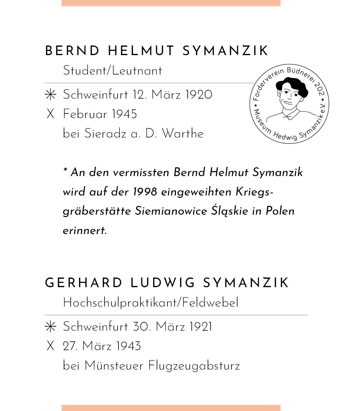 Gerd und Bernd Symanzik