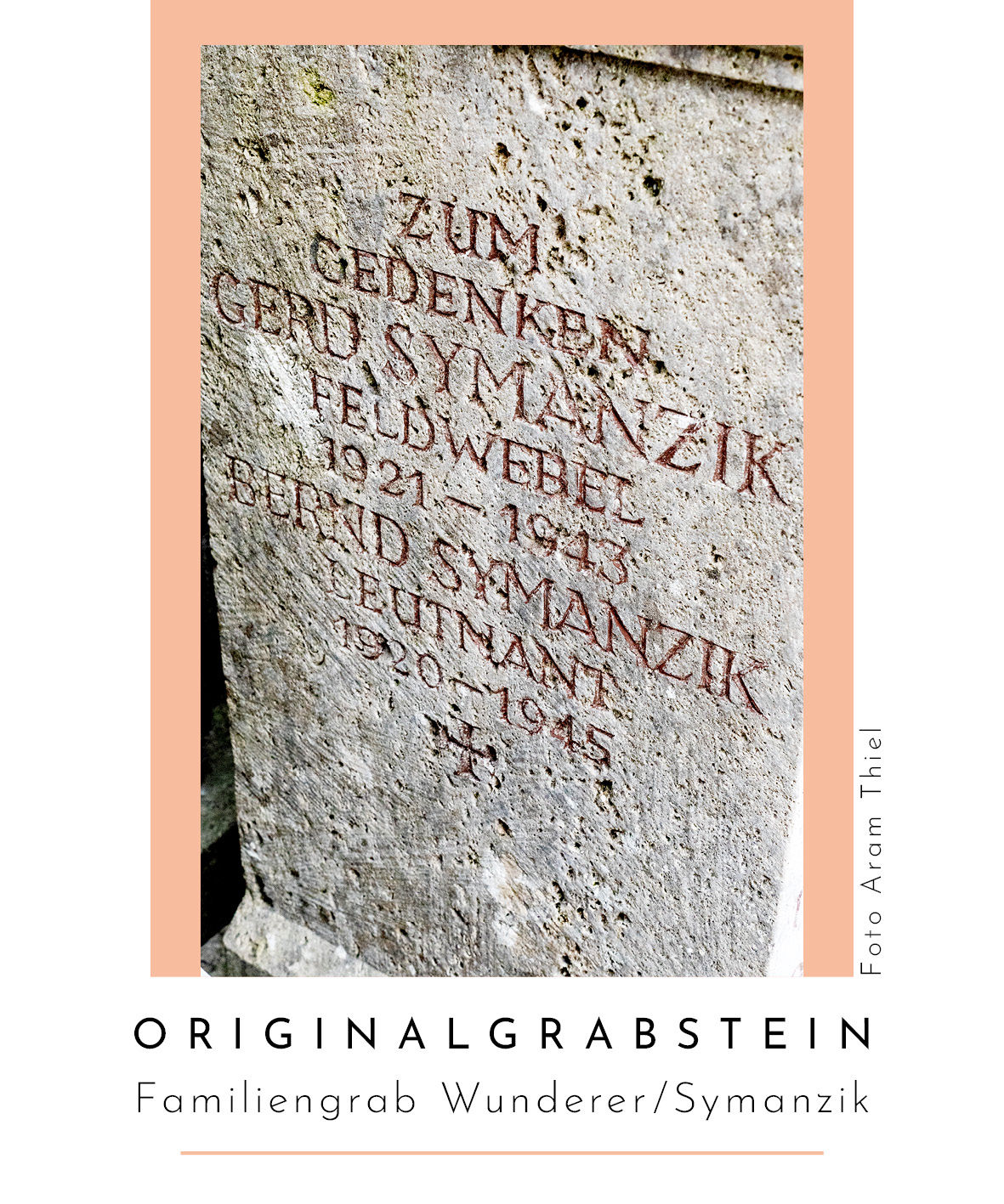 In Gedenkan an Gerd und Bernd Symanzik, gefallen im zweiten Weltkrieg